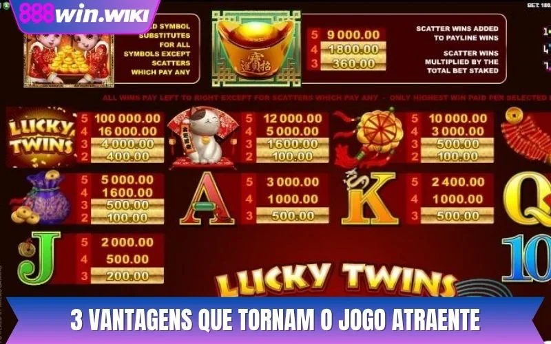 3 vantagens que tornam o jogo atraente