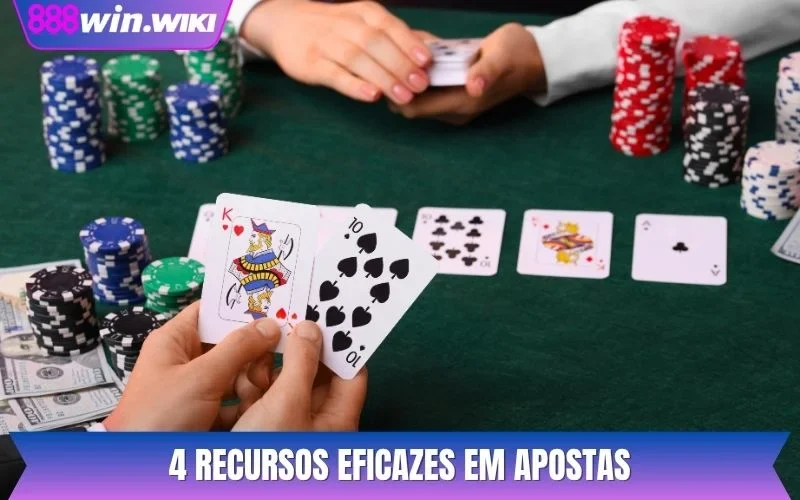 4 recursos eficazes em apostas