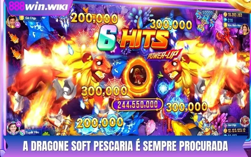 A Dragone Soft Pescaria é sempre procurada