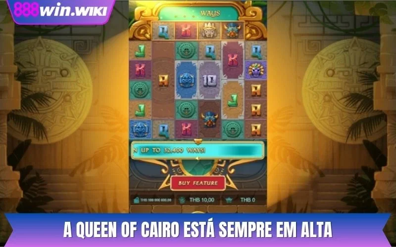 A Queen of cairo está sempre em alta