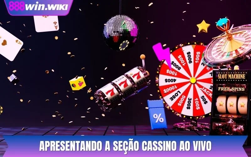 Apresentando a seção Cassino ao Vivo