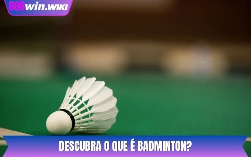 Descubra o que é Badminton?