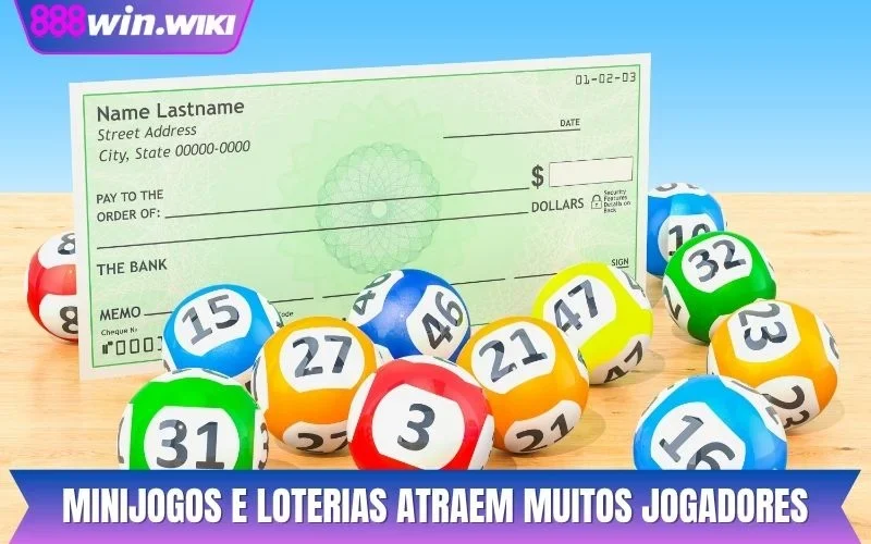 Minijogos e loterias atraem muitos jogadores