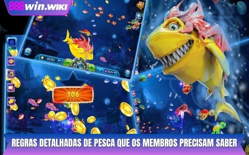 Regras detalhadas de pesca que os membros precisam saber