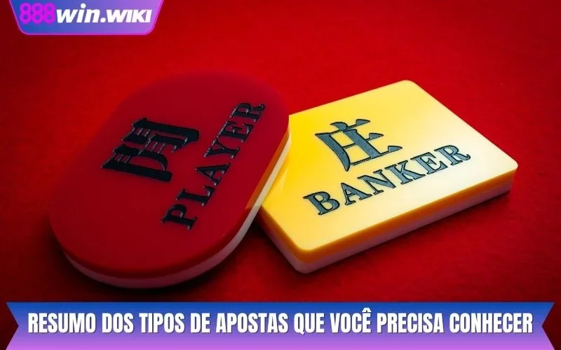 Resumo dos tipos de apostas que você precisa conhecer